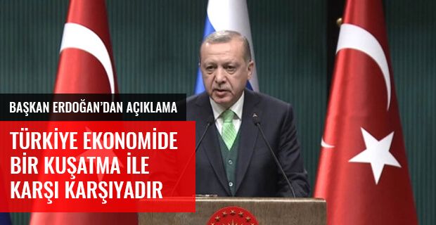 BAŞKAN ERDOĞAN'DAN AÇIKLAMA GELDİ