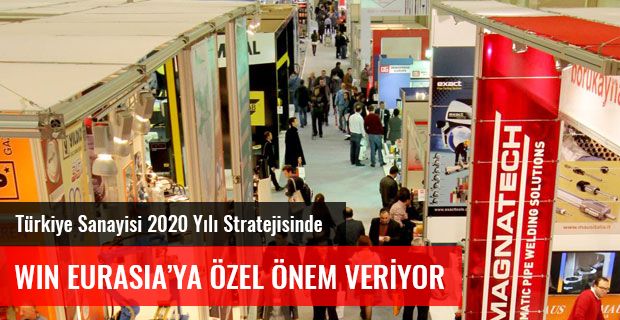 Türkiye Sanayisi 2020 Yılı Stratejisinde WIN EURASIA’ya Özel Önem Veriyor