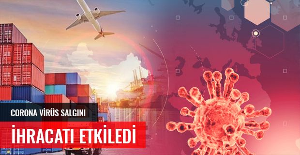 CORONA VİRÜS SALGINI İHRACATI ETKİLEDİ