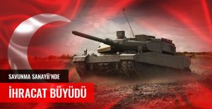 SAVUNMA SANAYİİ’NDE İHRACAT BÜYÜDÜ