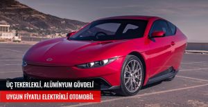 ÜÇ TEKERLEKLİ ALÜMİNYUM GÖVDELİ, UYGUN FİYATLI ELEKTRİKLİ OTOMOBİL